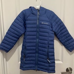 Girls hooded Columbia coat